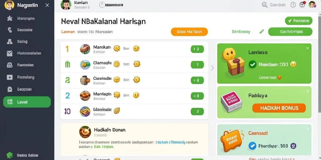 Komunitas aktif yang mendukung para pemain.