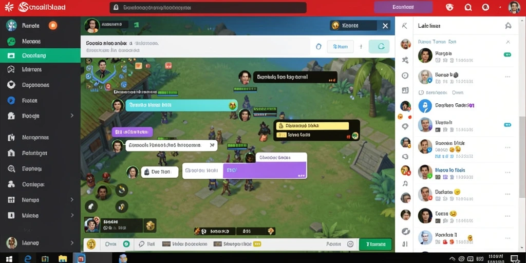 Leaderboards yang menampilkan peringkat pemain secara real-time.