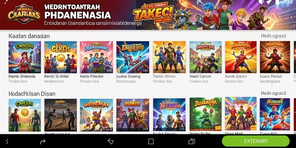 Pengalaman balapan yang mendebarkan dan seru.