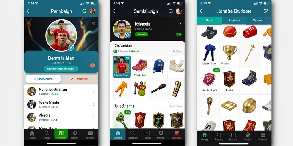 Fitur komunitas yang menghubungkan pemain satu sama lain.