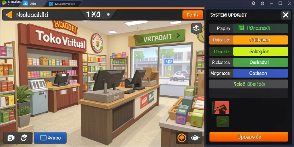 Screenshoot dari turnamen yang sedang berlangsung.